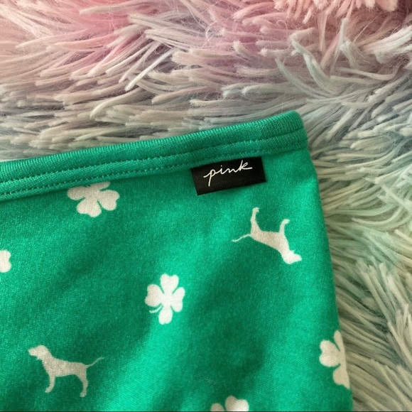 PINK Victoria’s Secret St Patrick’s Day Cheekster Panty Clover St Paddys Day Y2K - Picture 5 of 8